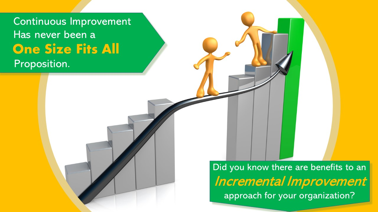 Can an incremental improvement mindset transform your operational excellence journey?